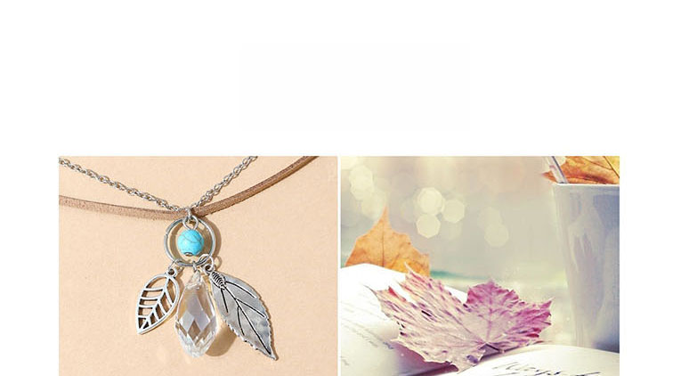 Fashion Silver Alloy Crystal Wing Necklace,Pendants