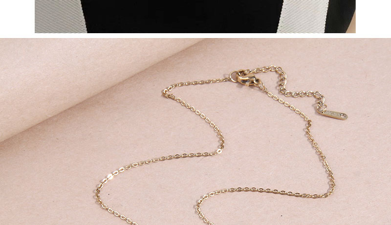 Fashion Gold Bronze Zirconium Petal Necklace,Necklaces