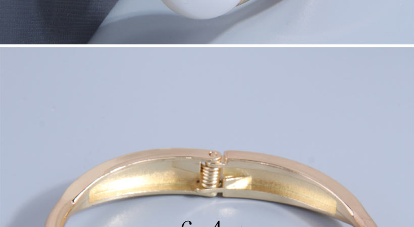 Fashion Gold Pearl Open Bracelet,Fashion Bangles