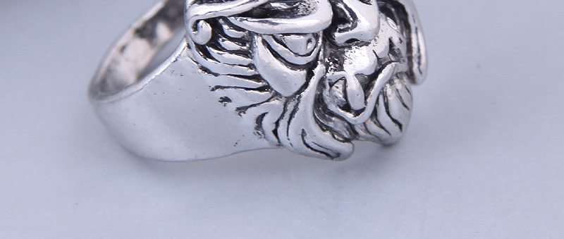 Fashion Lion Alloy Geometric Lion Ring,Fashion Rings