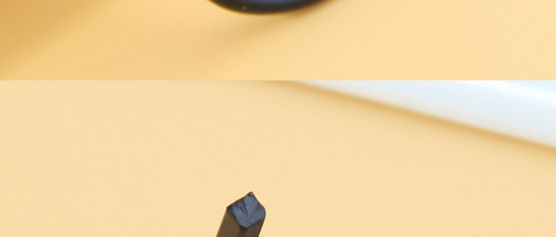 Fashion Black Alloy Geometric Vertical Bar Split Ring,Fashion Rings