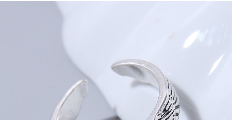Fashion Silver Alloy Geometric Eagle Split Ring,Fashion Rings