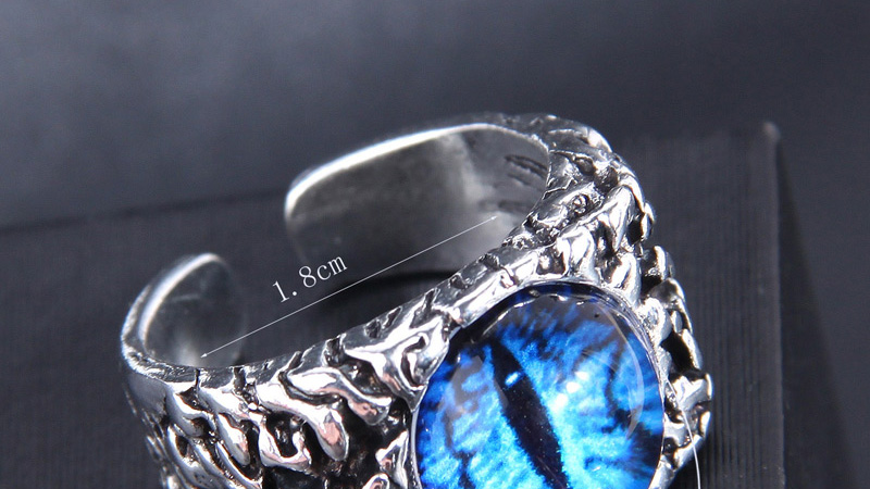 Fashion Silver Alloy Geometric Eye Opening Ring,Fashion Rings