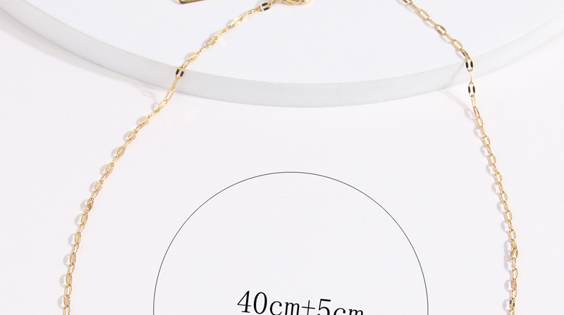 Fashion Gold Titanium Steel Lip Chain Necklace,Necklaces