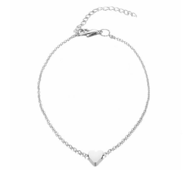 Fashion Silver Alloy Ball Chain Anklet,Fashion Anklets