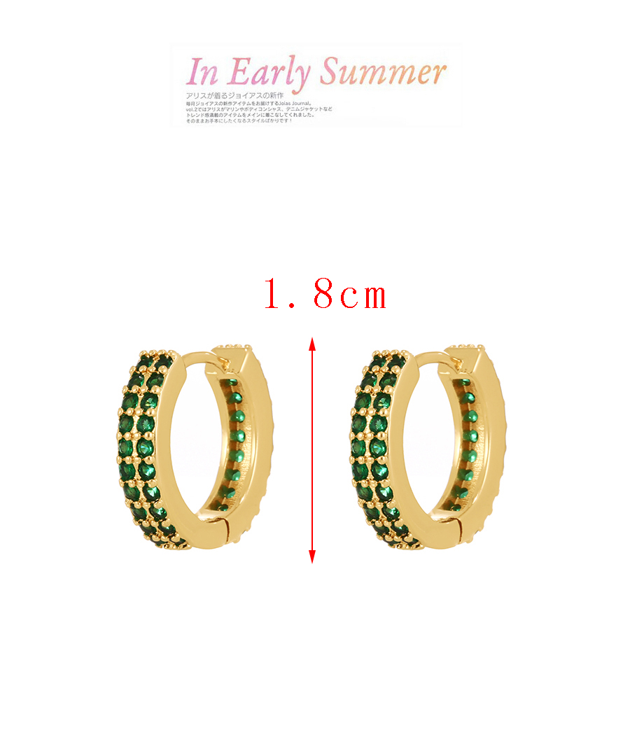 Fashion Gold Copper Zircon Square Pearl Earrings,Earrings
