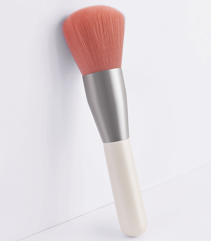 Fashion Pink Single White Oversized Newest Super Soft Super Powder Powder Brush,Beauty tools