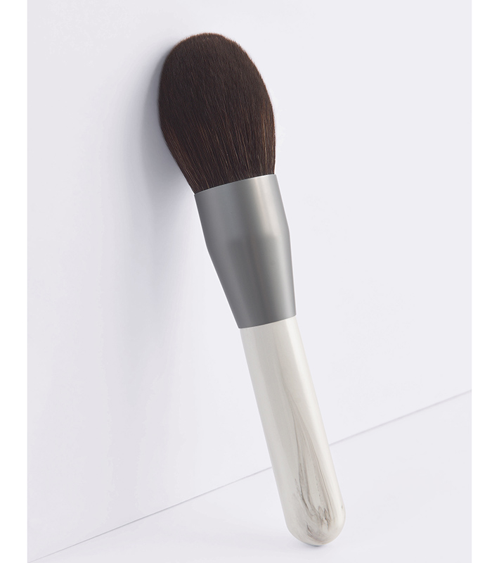 Fashion Silver White Single White Oversized Newest Super Soft Super Powder Powder Brush,Beauty tools