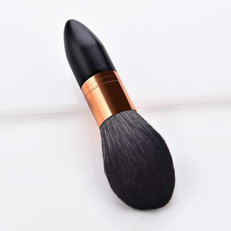 Fashion Black Single - Vajra Doll - Black Gold - Loose Powder Brush,Beauty tools