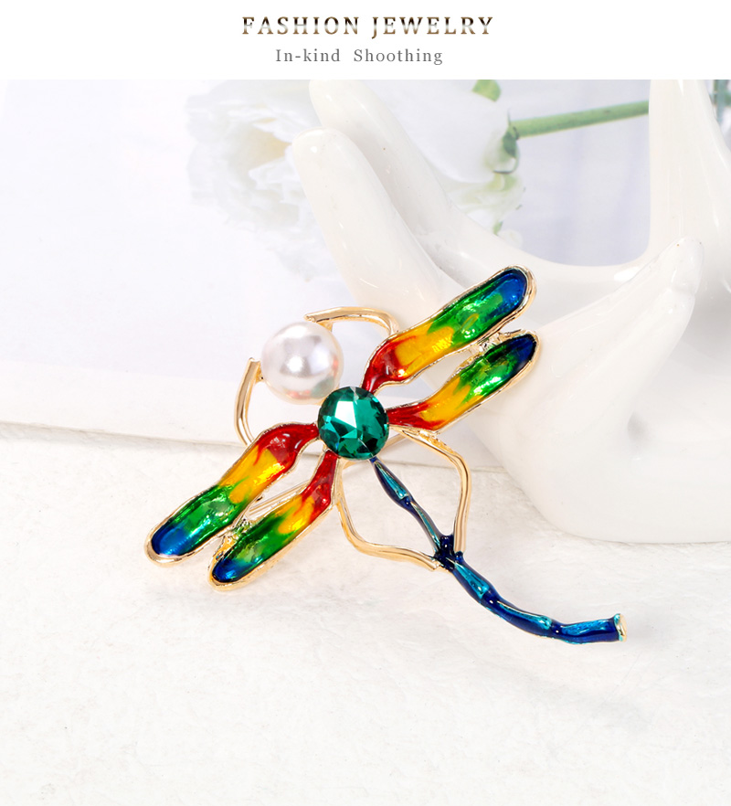 Fashion Color New Personalized Animal Dragonfly Brooch,Korean Brooches