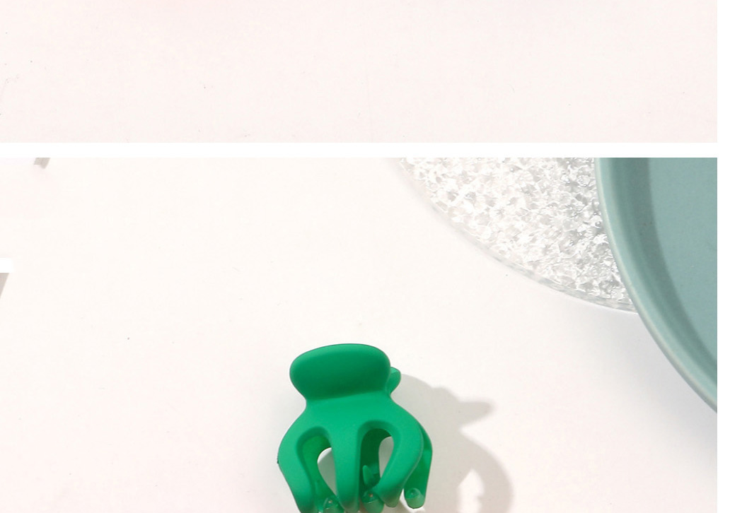 Fashion 3cm Pumpkin Grab - Frosted Fruit Green Plastic Frosted Pumpkin Grabber,Hair Claws