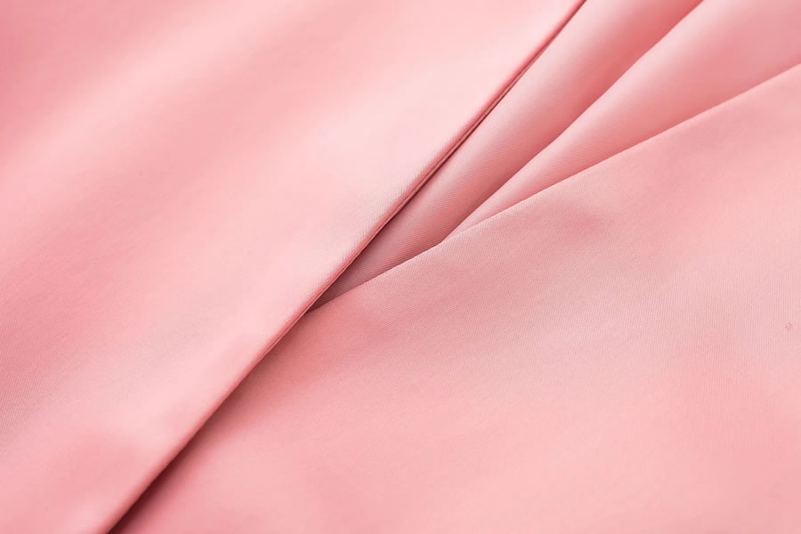 Fashion Pink Satin Lace-up Blazer,Coat-Jacket