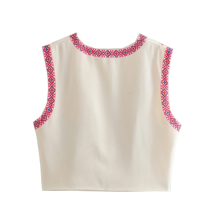 Fashion Printing Floral Print Cardigan Vest,Tank Tops & Camis