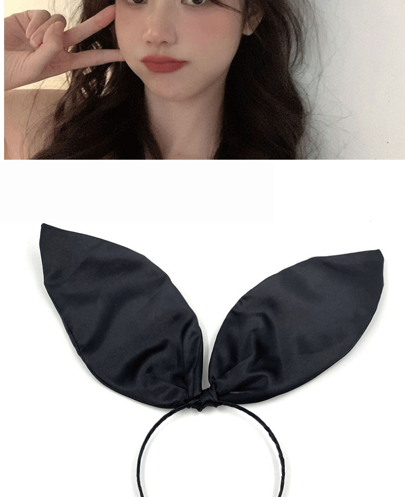 Fashion Black Fabric Three-dimensional Rabbit Ears Headband,Head Band