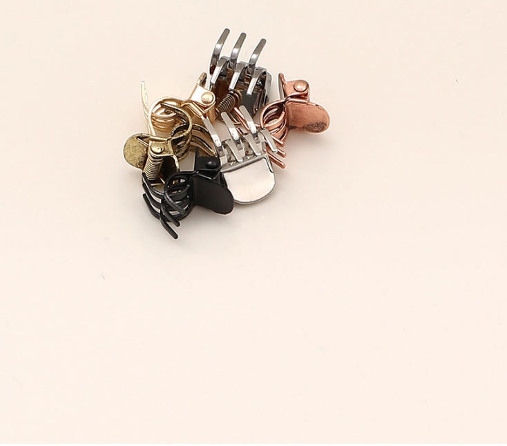 Fashion Bronze Alloy M-shaped Small Gripping Clip,Hair Claws