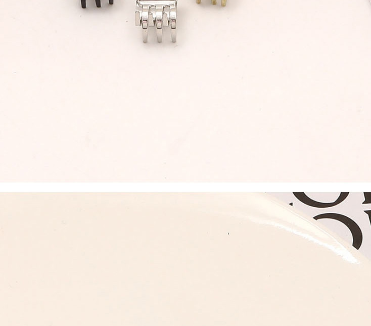 Fashion Silver Alloy M-shaped Small Gripping Clip,Hair Claws