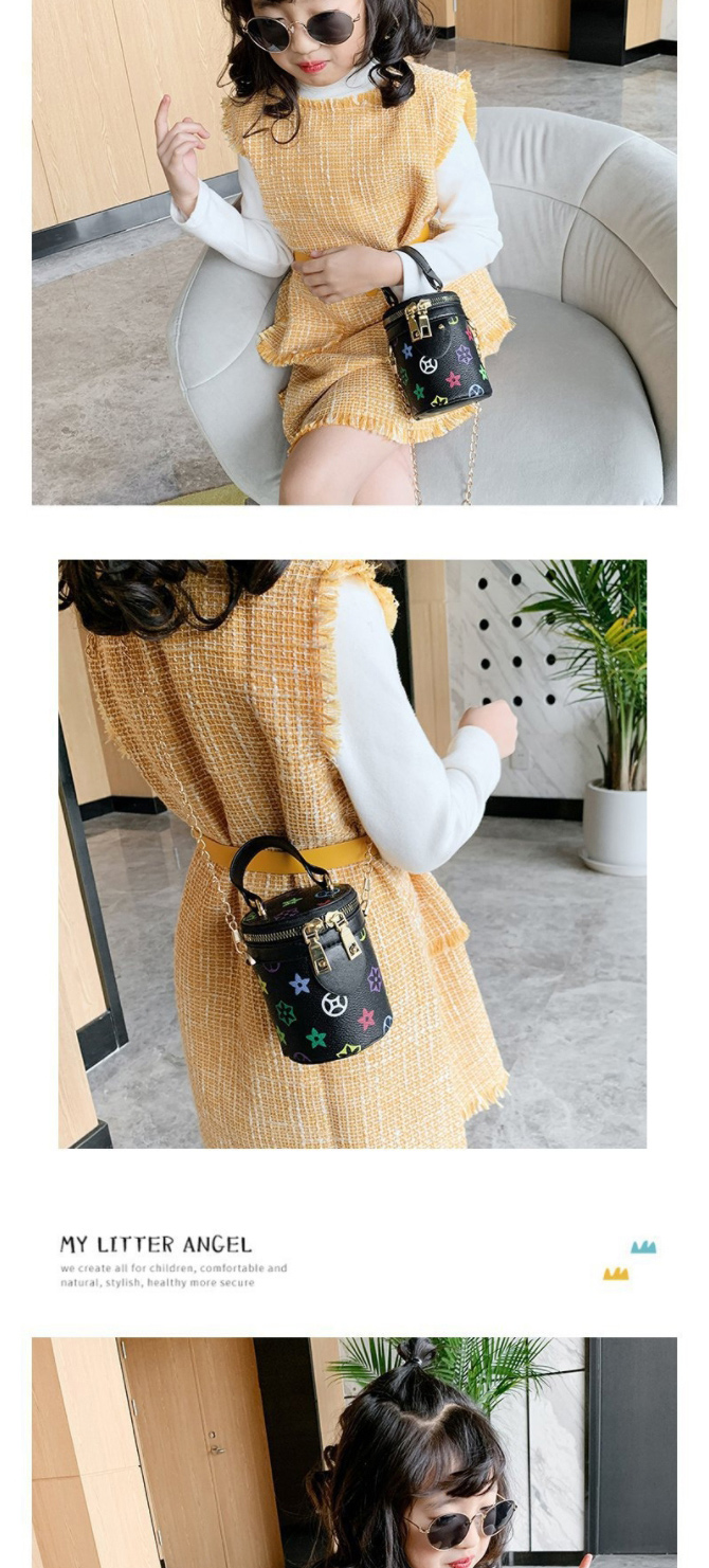 Fashion Brown Pu Print Zip Crossbody Bag,Shoulder bags