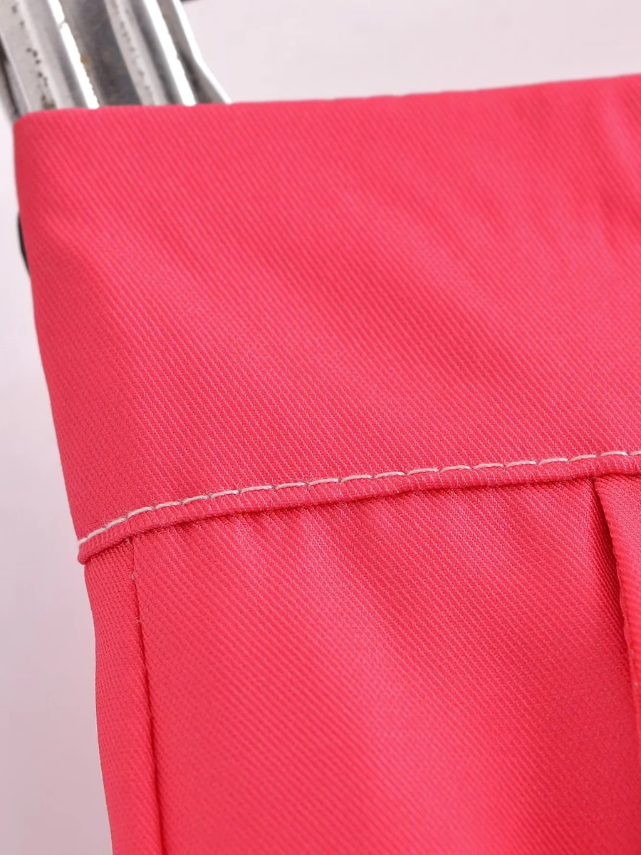 Fashion Red Polyester Gradient Wide-leg Trousers,Pants