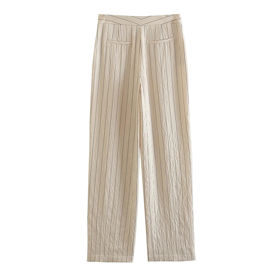 Fashion Stripe Fine Stripes Suit Trousers,Pants