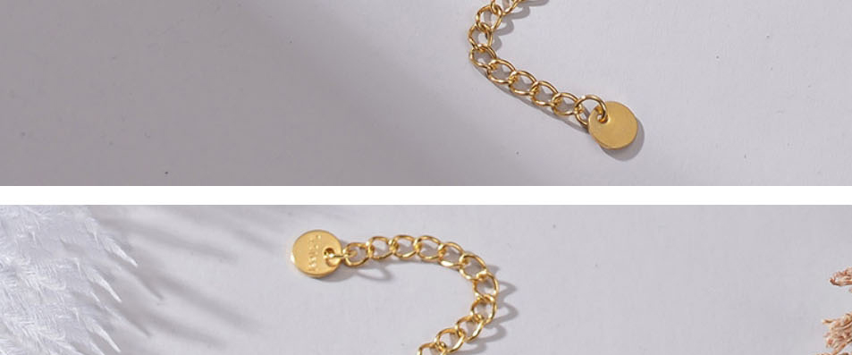 Fashion Gold Titanium Steel Heart Chain Anklet,Fashion Anklets