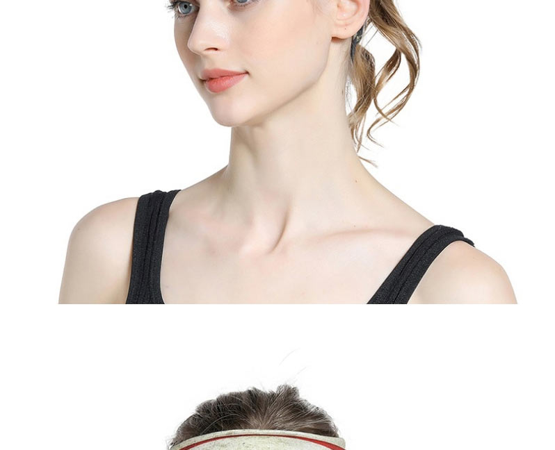 Fashion Color Fabric Milk Silk Wide-brimmed Blue-white-red Print Headband,Hair Ribbons
