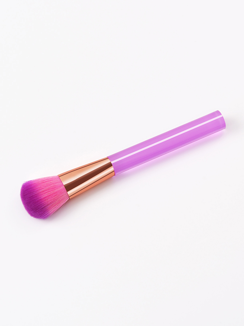 Fashion Pink Single Acrylic Pink Loose Powder Brush,Beauty tools