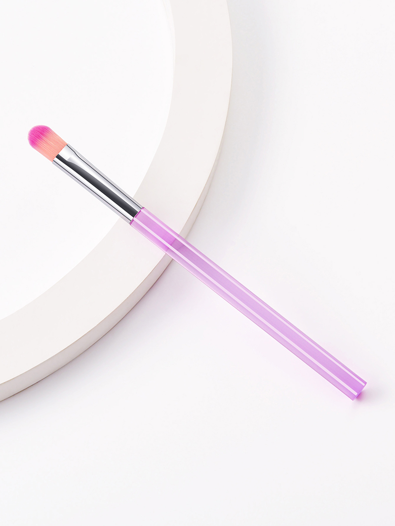 Fashion Pink Single Acrylic Pink Eyeshadow Brush,Beauty tools