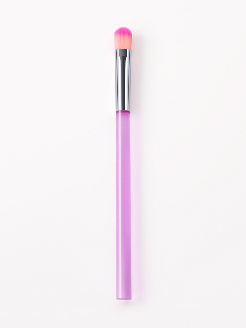 Fashion Pink Single Acrylic Pink Eyeshadow Brush,Beauty tools