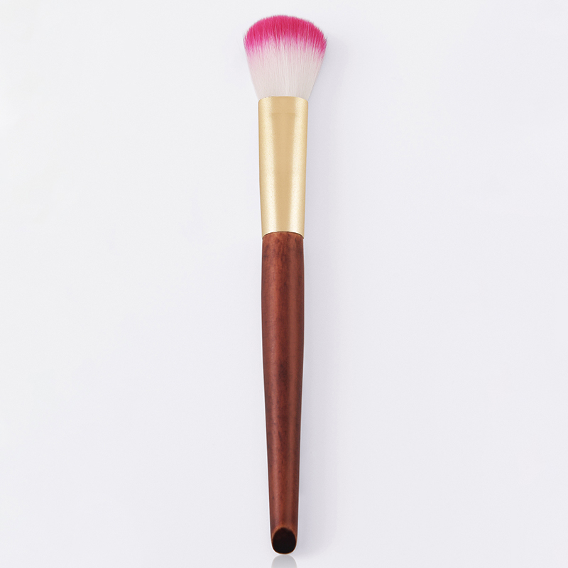 Fashion Maroon Single Maroon Medium Loose Powder Brush Makeup Brush,Beauty tools