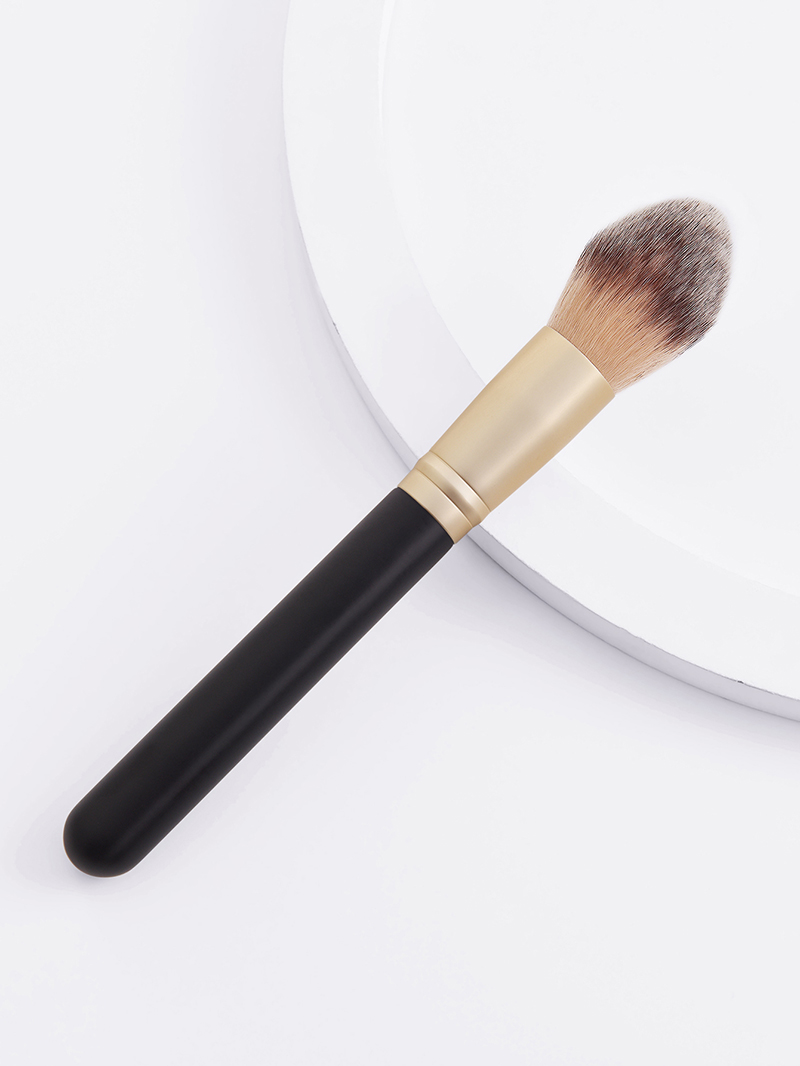 Fashion Black Single Black Flame Brush Loose Powder Brush Makeup Brush,Beauty tools