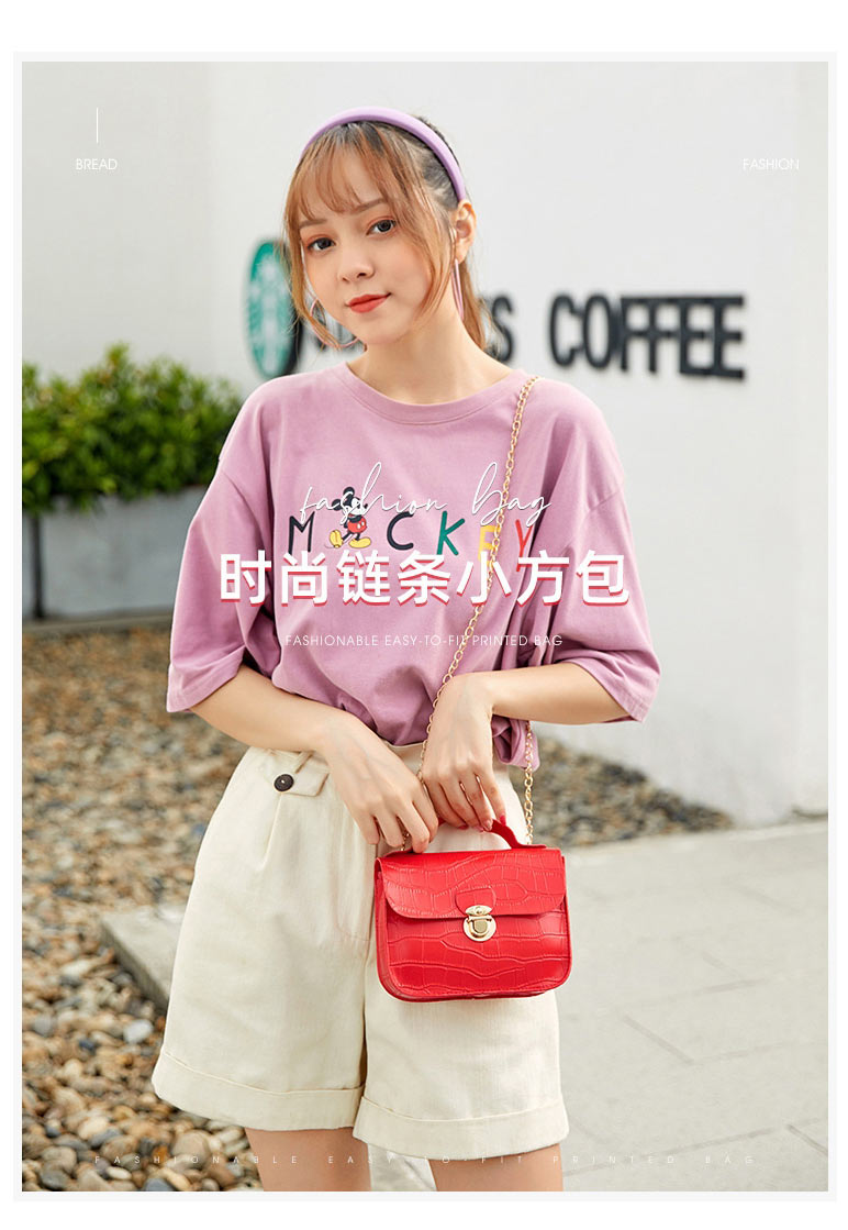 Fashion Pink Headlock Flap Crossbody Bag,Shoulder bags