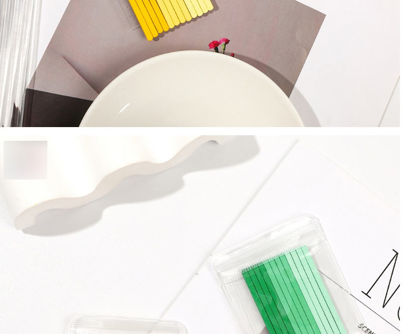 Fashion Coffee Color Alloy Gradient Paint Clip Set,Hairpins