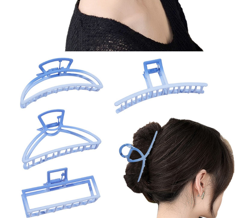 Fashion Square Alloy Gradient Square Gripper,Hair Claws