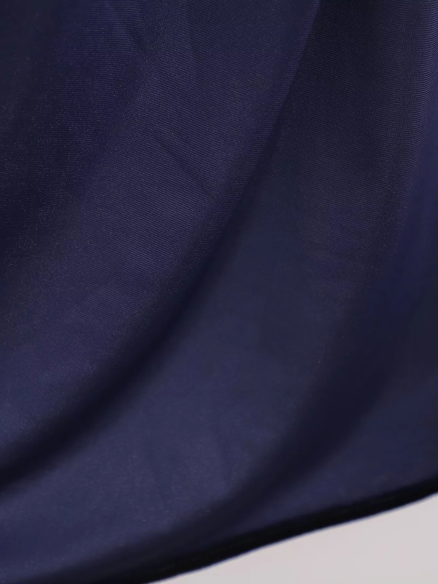 Fashion Blue Velvet Dolman Sleeve Dress,Mini & Short Dresses