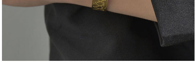 Fashion Gold Titanium Pentagram Open Bracelet,Bracelets