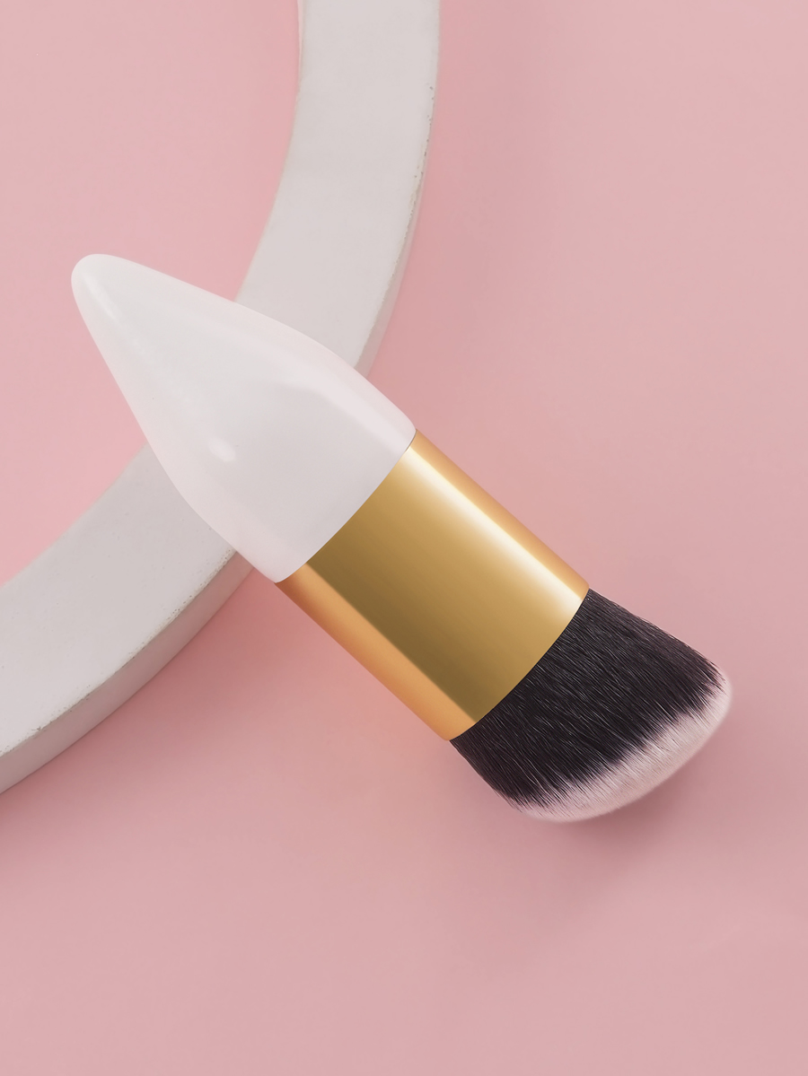 Fashion Gold Single Chubby Pier Makeup Brush,Beauty tools