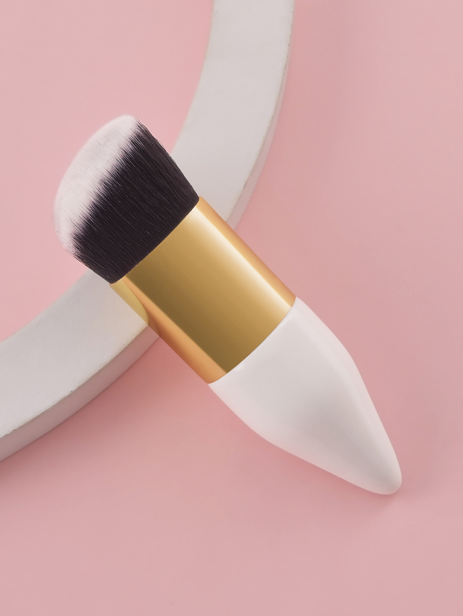 Fashion Gold Single Chubby Pier Makeup Brush,Beauty tools