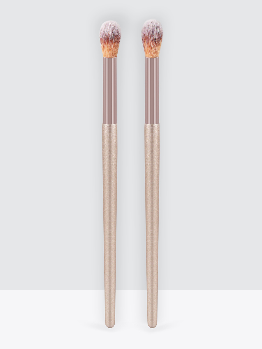 Fashion Champagne Gold Set Of 2 Champagne Gold Highlighting Brushes,Beauty tools