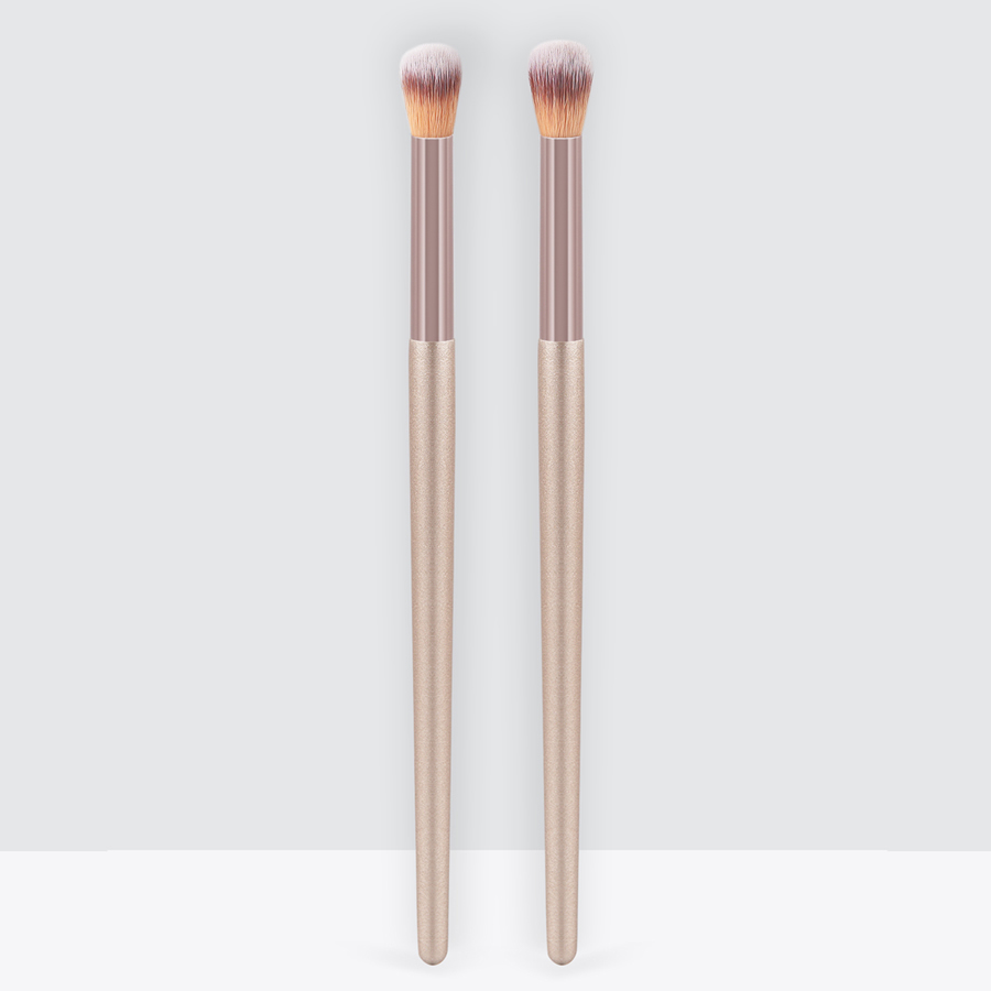 Fashion Champagne Gold Set Of 2 Champagne Gold Smudge Brushes,Beauty tools