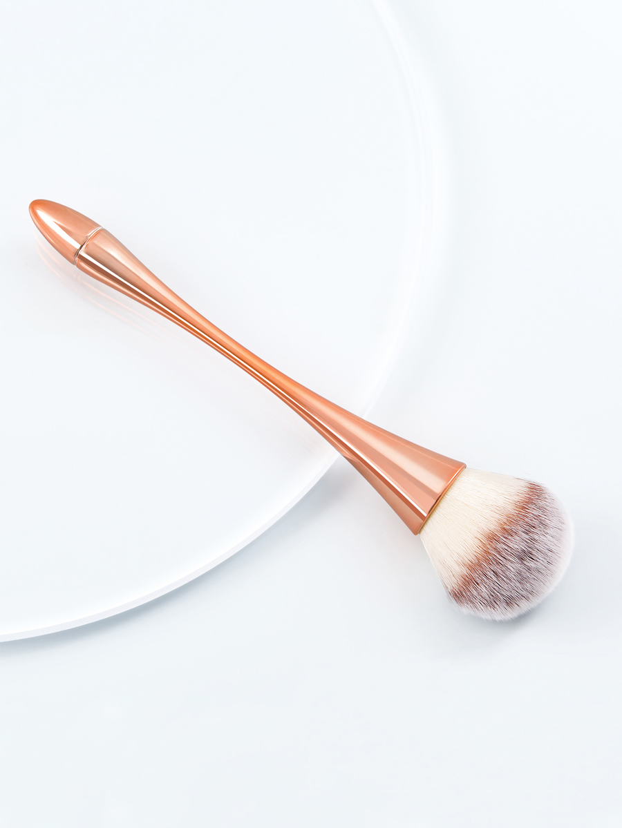 Fashion Rose Gold Single Xiaoman Waist Loose Powder Brush,Beauty tools