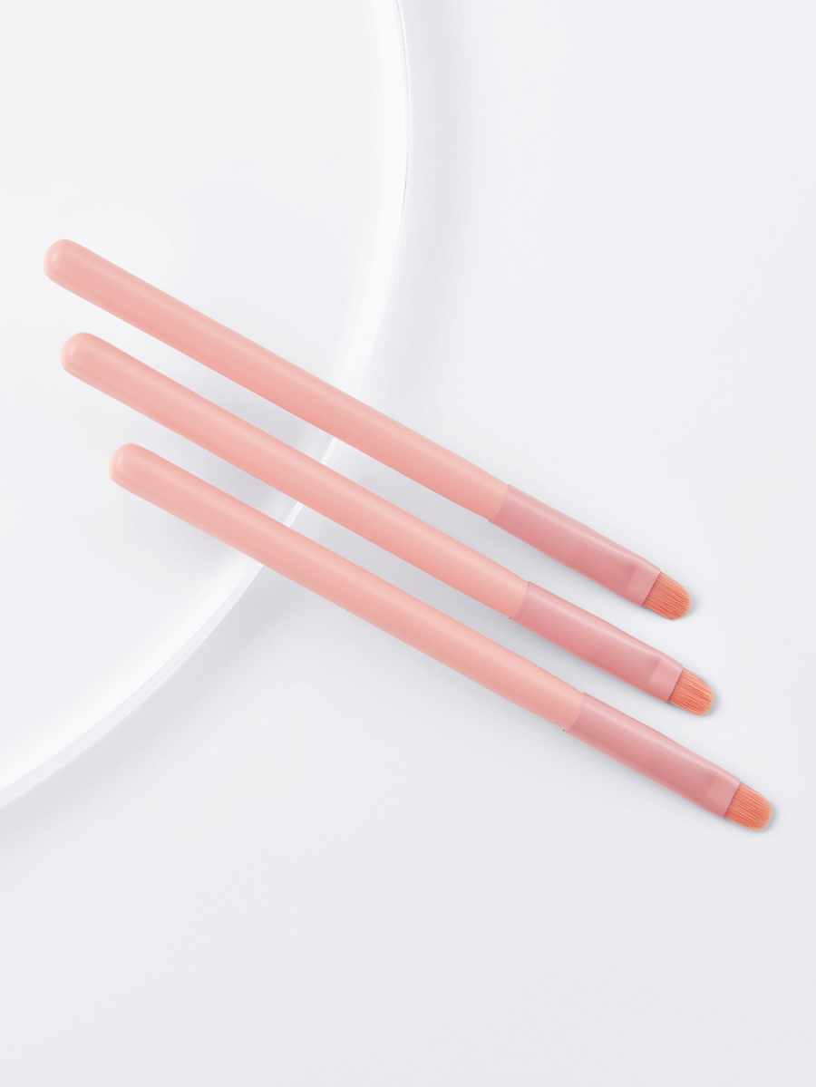 Fashion Pink 3 Pink Concealer Brushes,Beauty tools