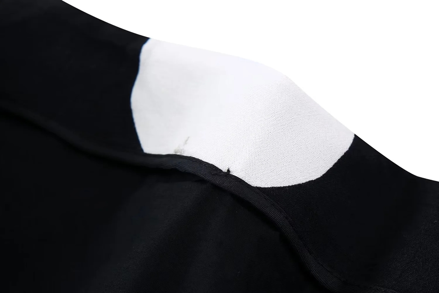 Fashion Black Polka Dot Irregular Skirt,Skirts