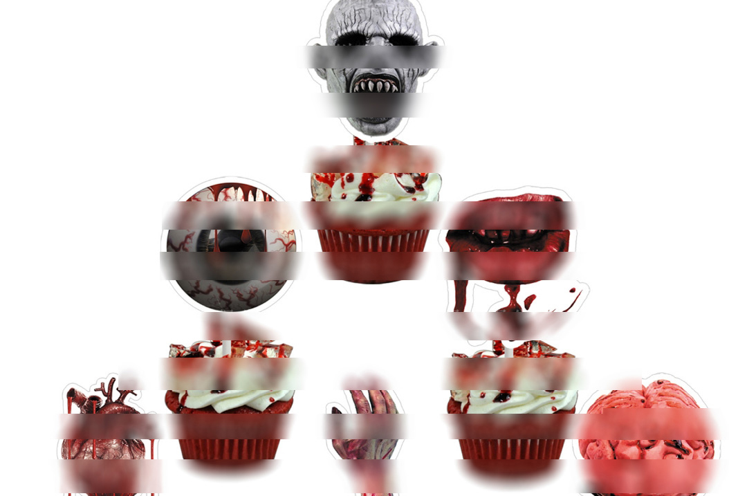 Fashion 12 Packs Of Small Halloween Sockets Starting From 5 Pieces Halloween Horror Cake Insert,Festival & Party Supplies