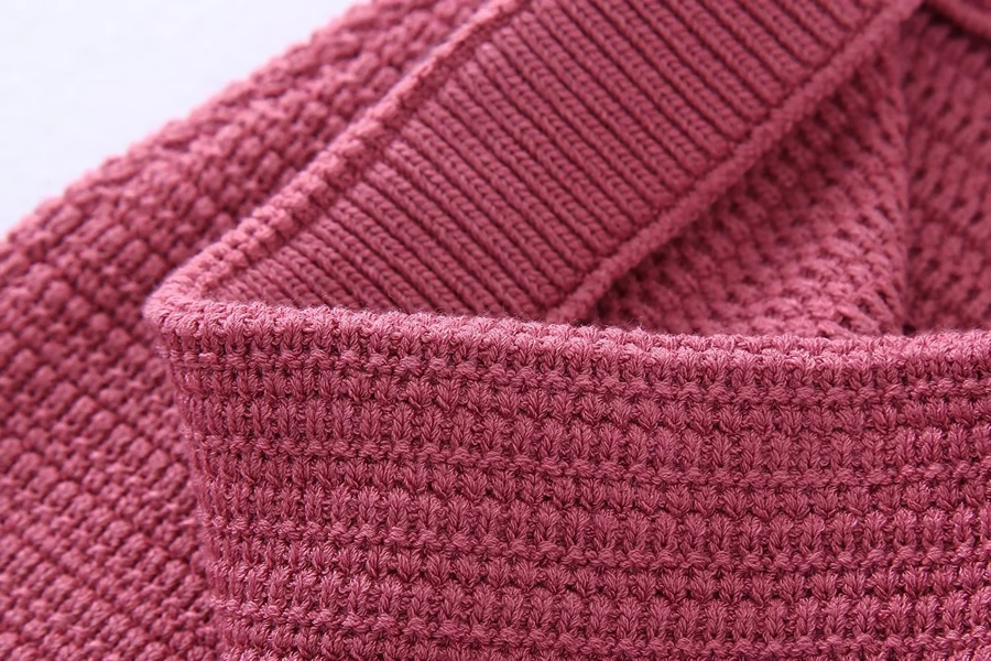 Fashion Pink Crochet Knit Skirt,Pants