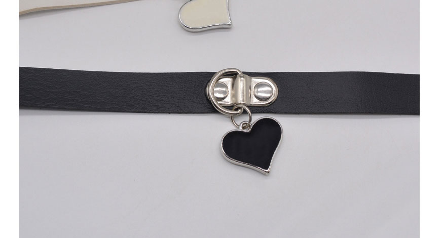 Fashion White Alloy Heart Necklace,Chokers