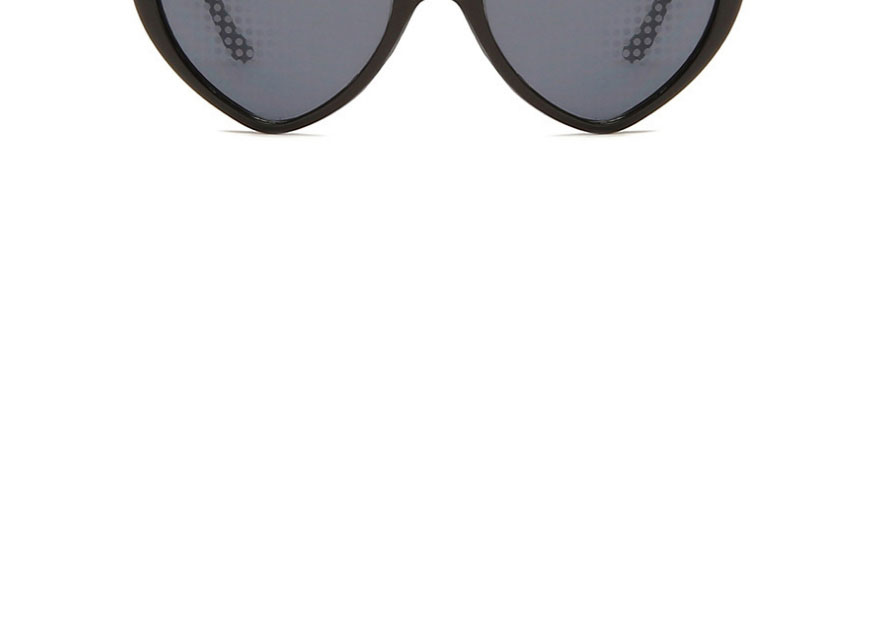 Fashion White Pc Love Special Effect Sunglasses,Women Sunglasses