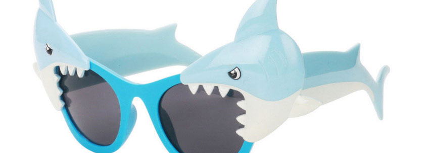 Fashion Shark Pc Shark Cat Eye Large Frame Sunglasses,Women Sunglasses