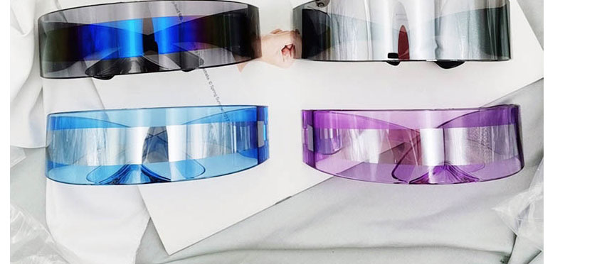 Fashion Purple Lamination Pc All-in-one Sunglasses,Women Sunglasses