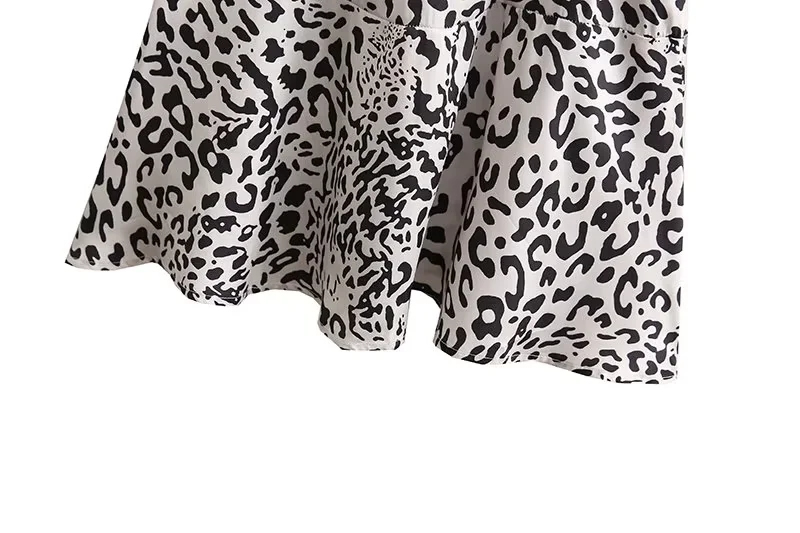 Fashion Leopard Print Leopard Print Dress,Long Dress