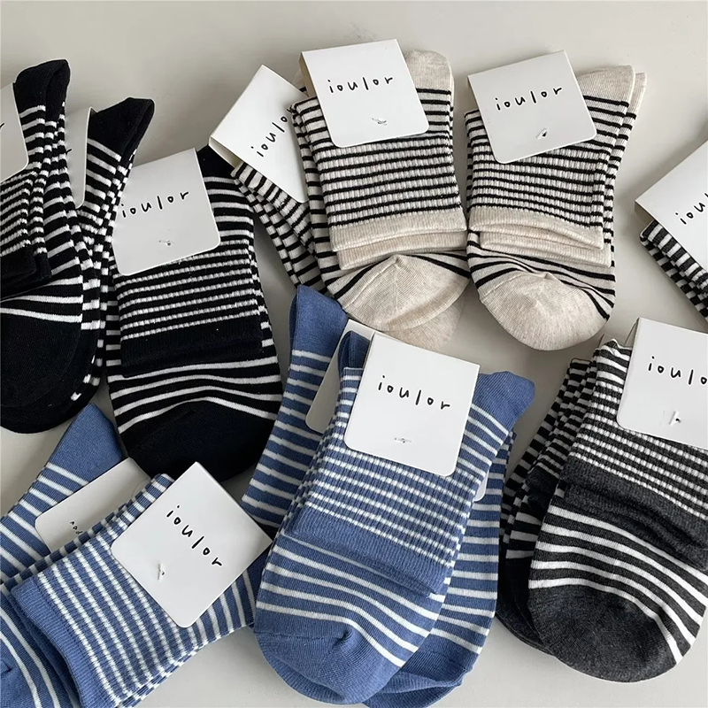 Fashion Grey Pinstripe Socks,Fashion Socks